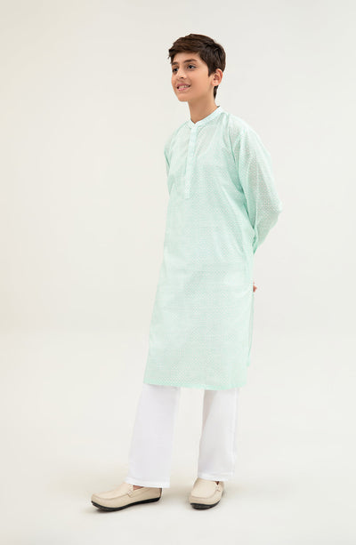 Boys Band Printed Kurta
