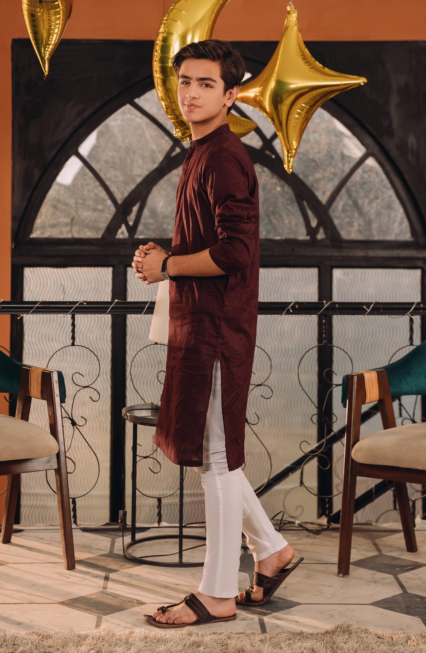 Lawn 80X80 Shiffili Boys Kurta