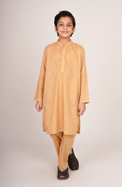 Boys Band Embroidered Suit