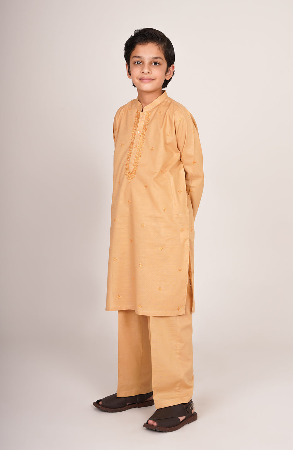Boys Band Embroidered Suit
