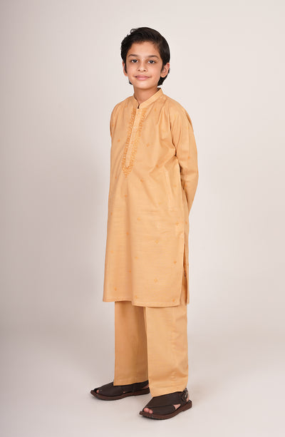 Boys Band Embroidered Suit