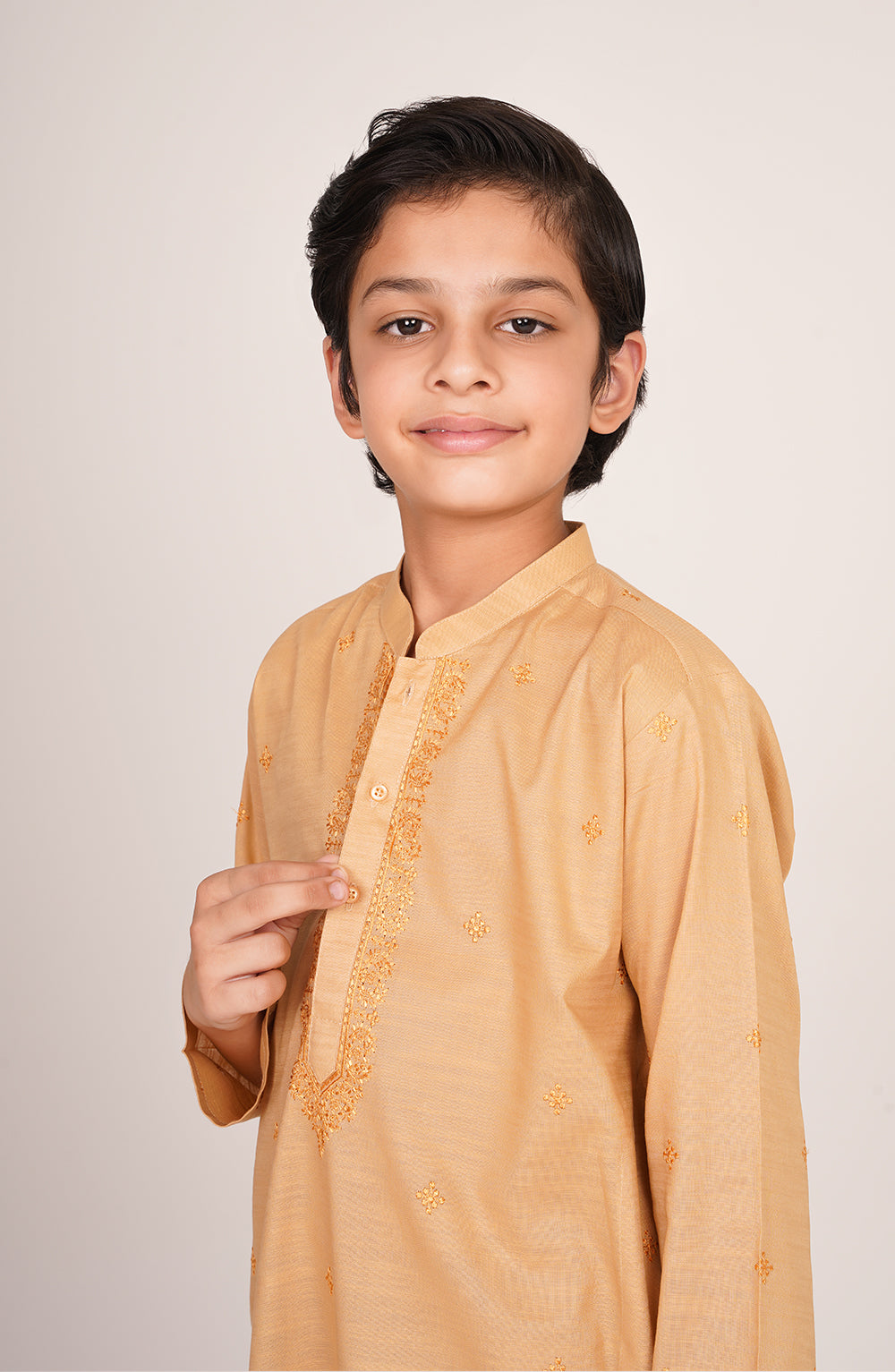 Boys Band Embroidered Suit