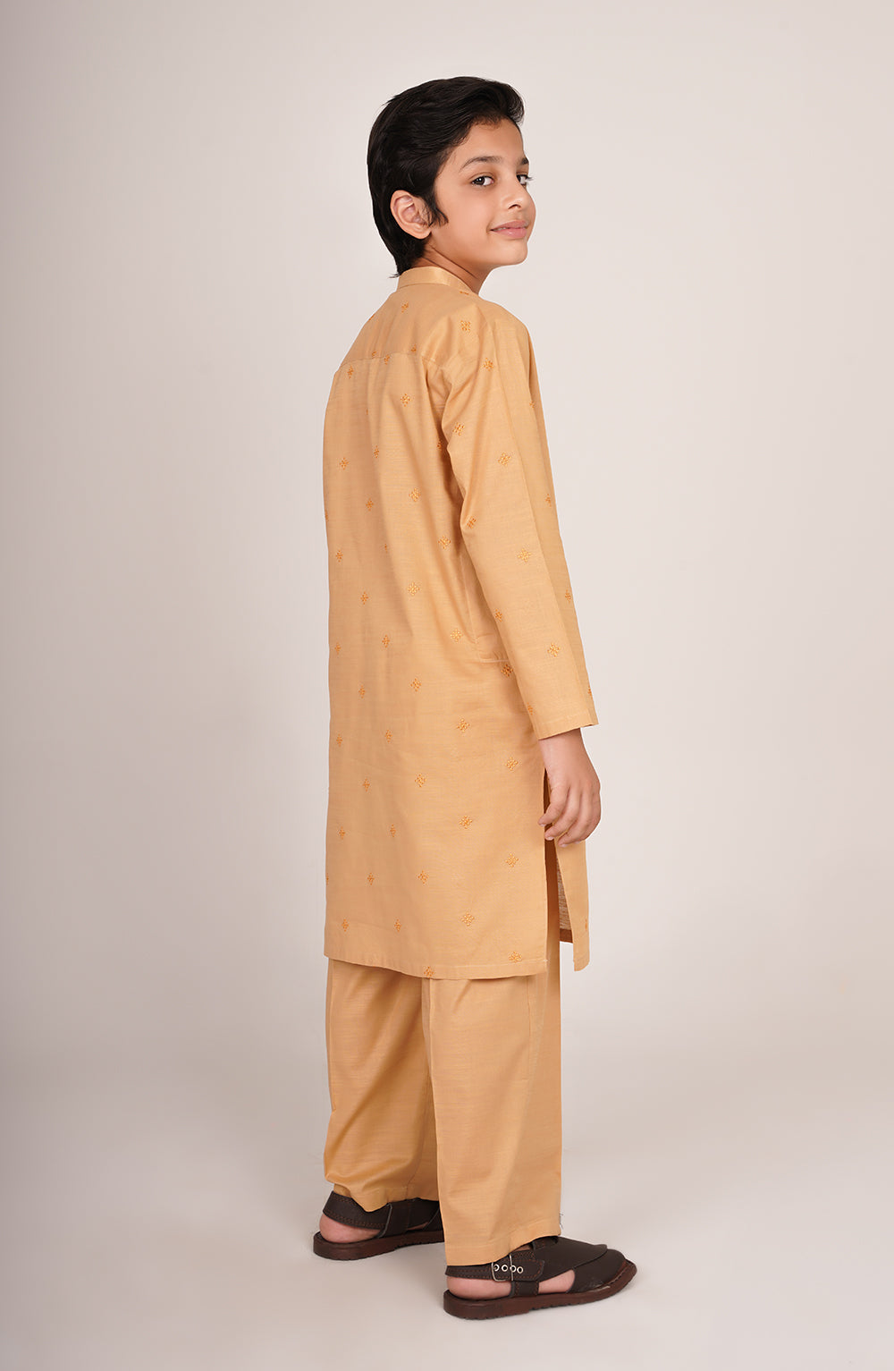 Boys Band Embroidered Suit