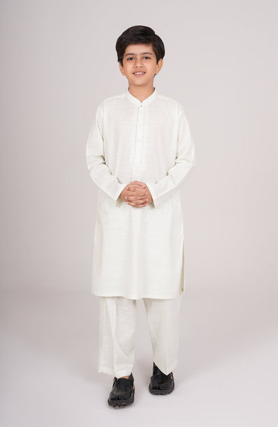 Boys Front Embroidered Suit