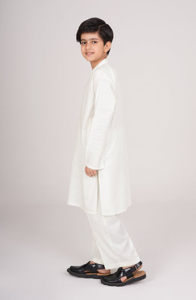 Boys Front Embroidered Suit
