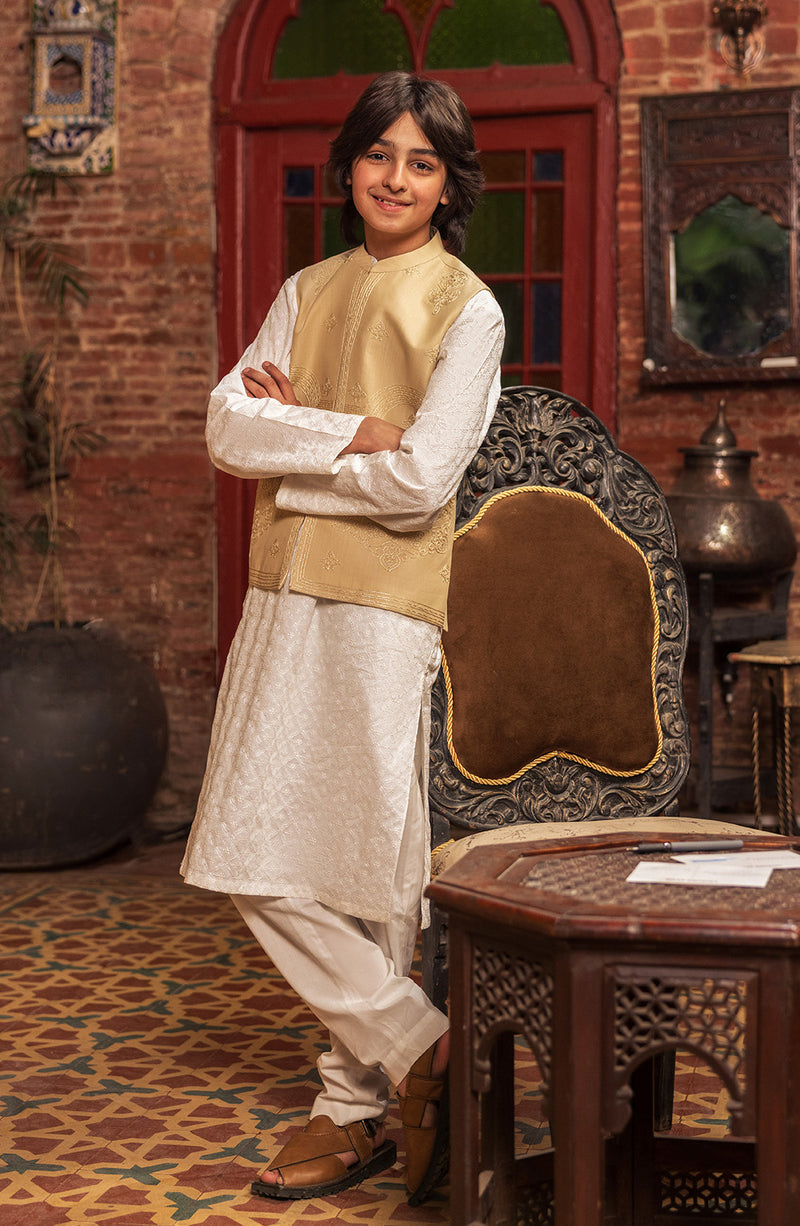 Boys Embroidered Kurta - SBK807225