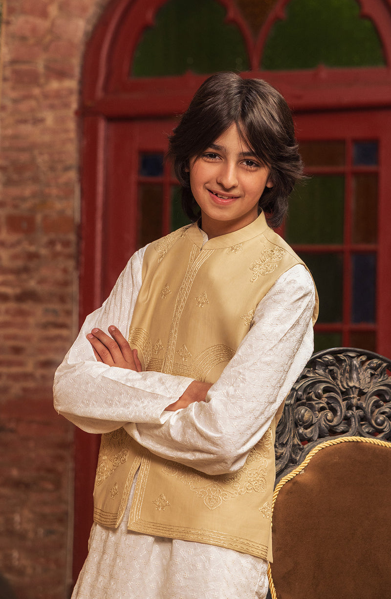 Boys Embroidered Kurta - SBK807225