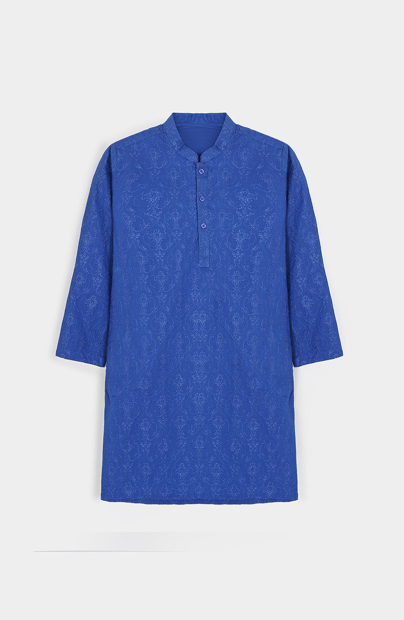 Boys Embroidered Kurta - SBK808225