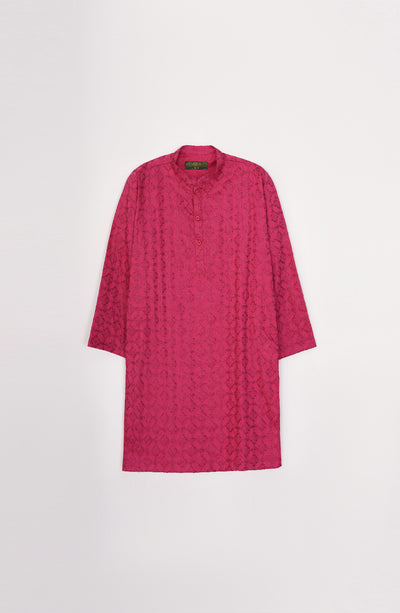 Boys Band Embroidered Kurta