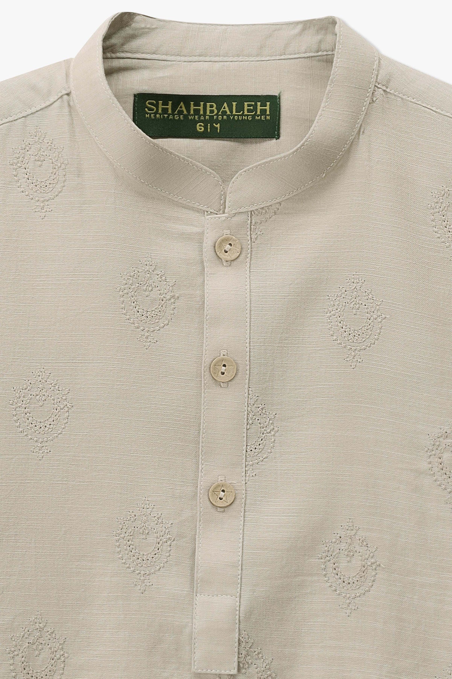 Boys Embroidered Kurta - SBK901326
