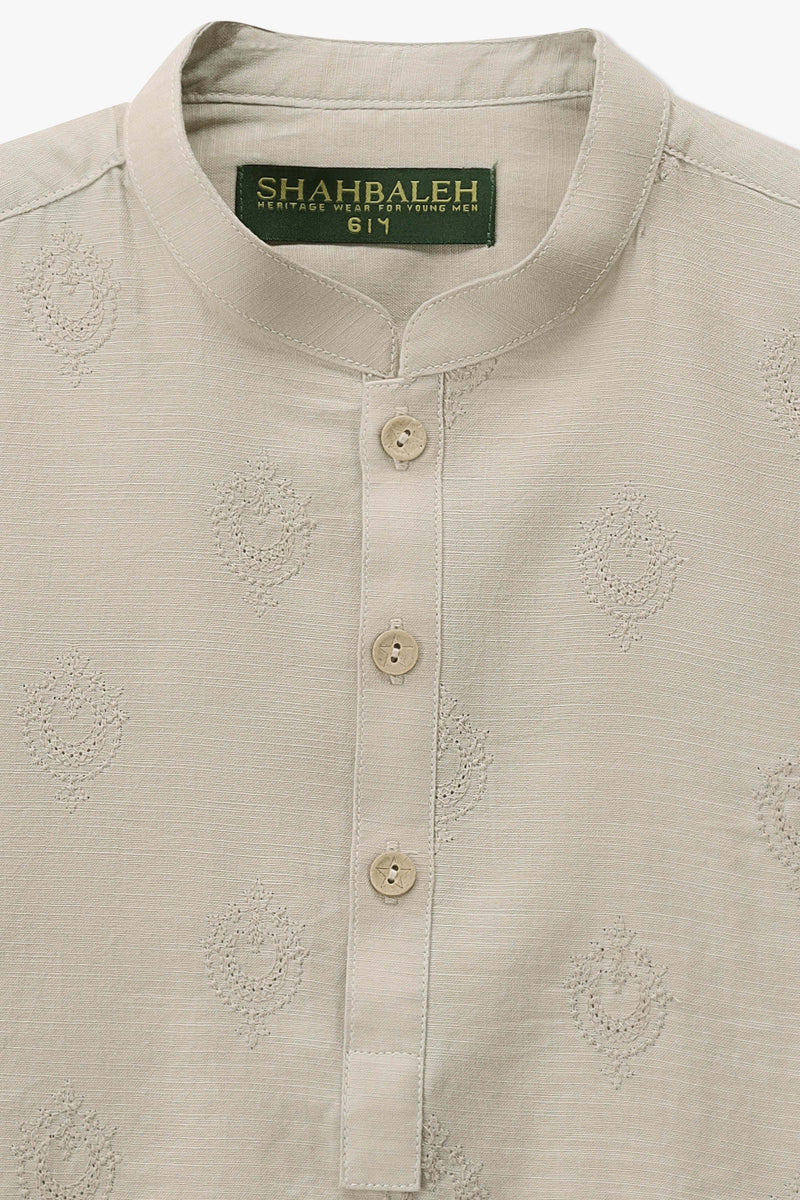Boys Embroidered Kurta - SBK901326