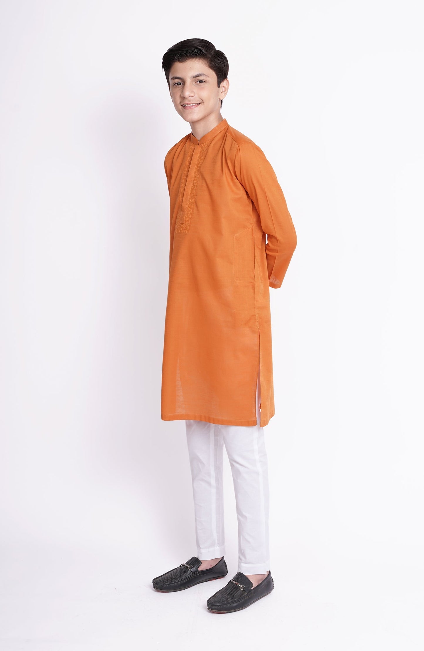Embroidered Boys Kurta - SBK902323 - Shop Now at Leisure Club