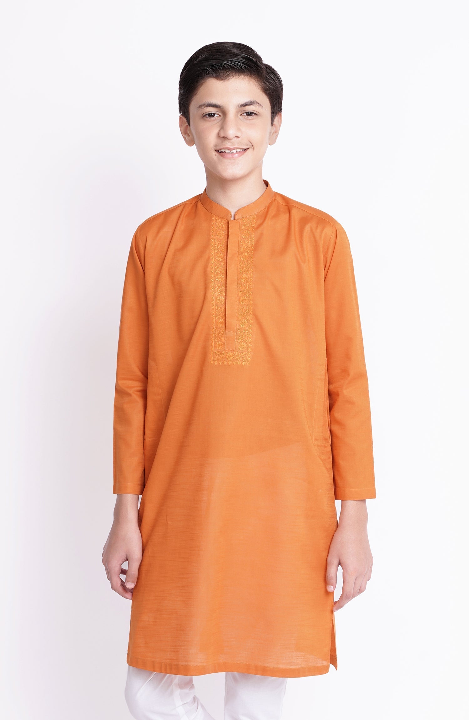 Embroidered Boys Kurta - SBK902323 - Shop Now at Leisure Club