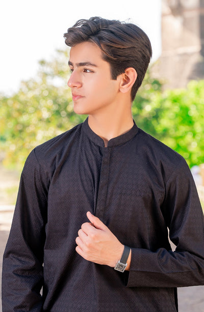 Boys Lawn Shiffili Kurta - SBK914324 - Shop Now at Leisure Club