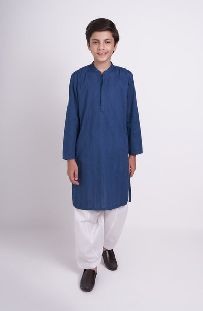 Schiffli Embroidered Boys Kurt - SBKO713123 - Shop Now at Leisure Club