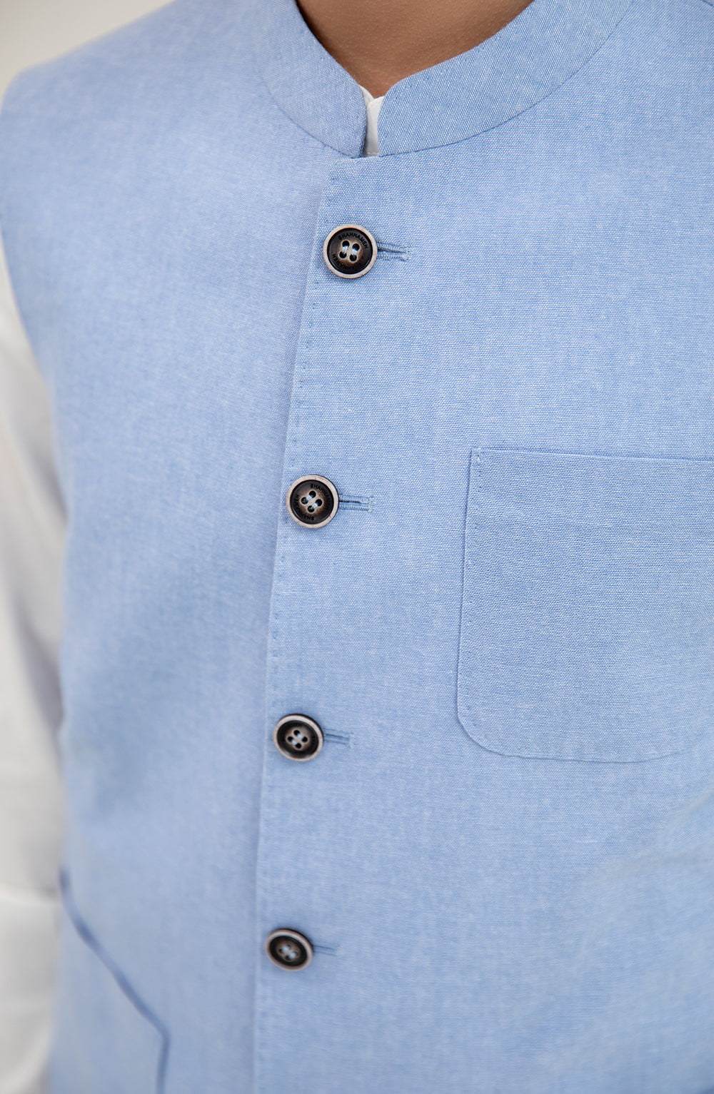 Boys Chambaray Waist Coat
