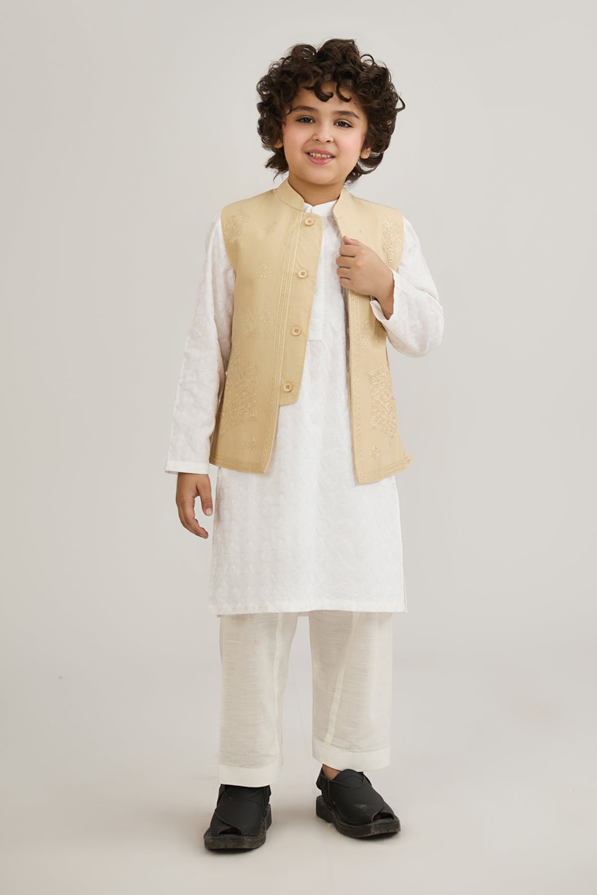 Boys Embroidered Waistcoat - SBWC800225 - Shop Now at Leisure Club