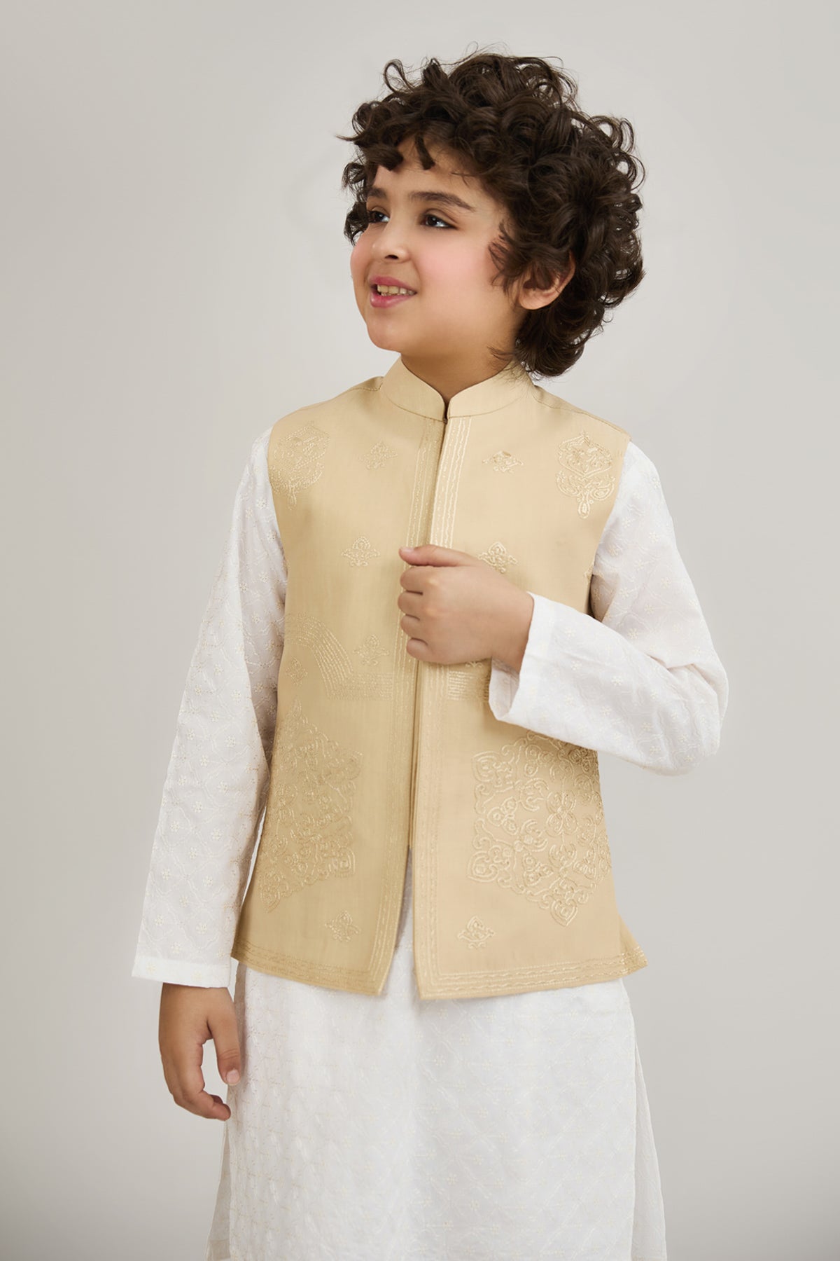Boys Embroidered Waistcoat - SBWC800225 - Shop Now at Leisure Club