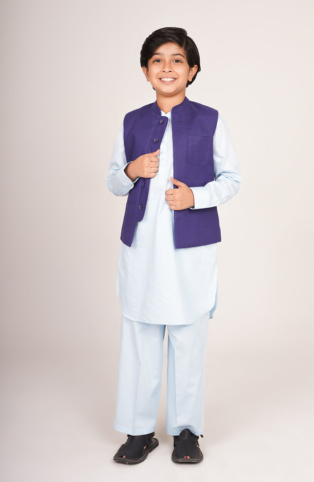 Boys Khaddar WaistCoat - SBWC801225 - Shop Now at Leisure Club