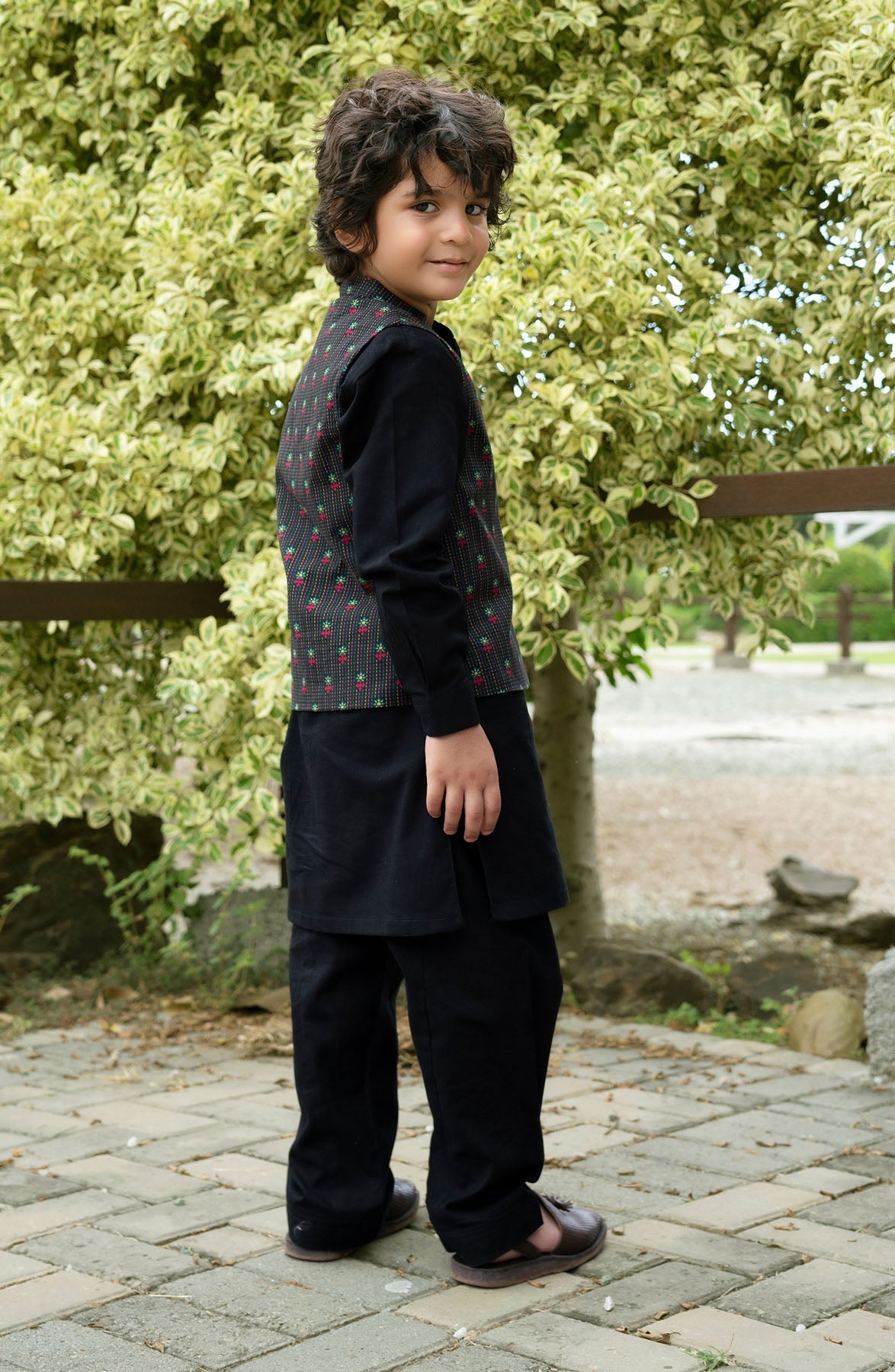 Printed Waist Coat 3Pcs Infant