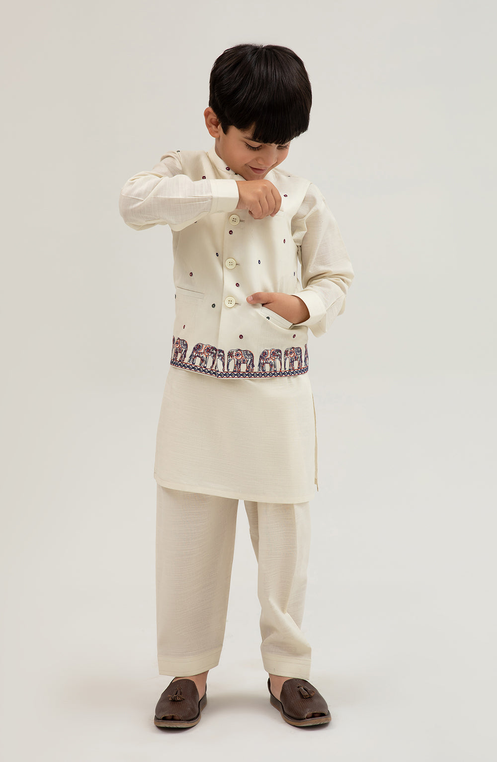 Boys Waistcoat 3 Piece Suit