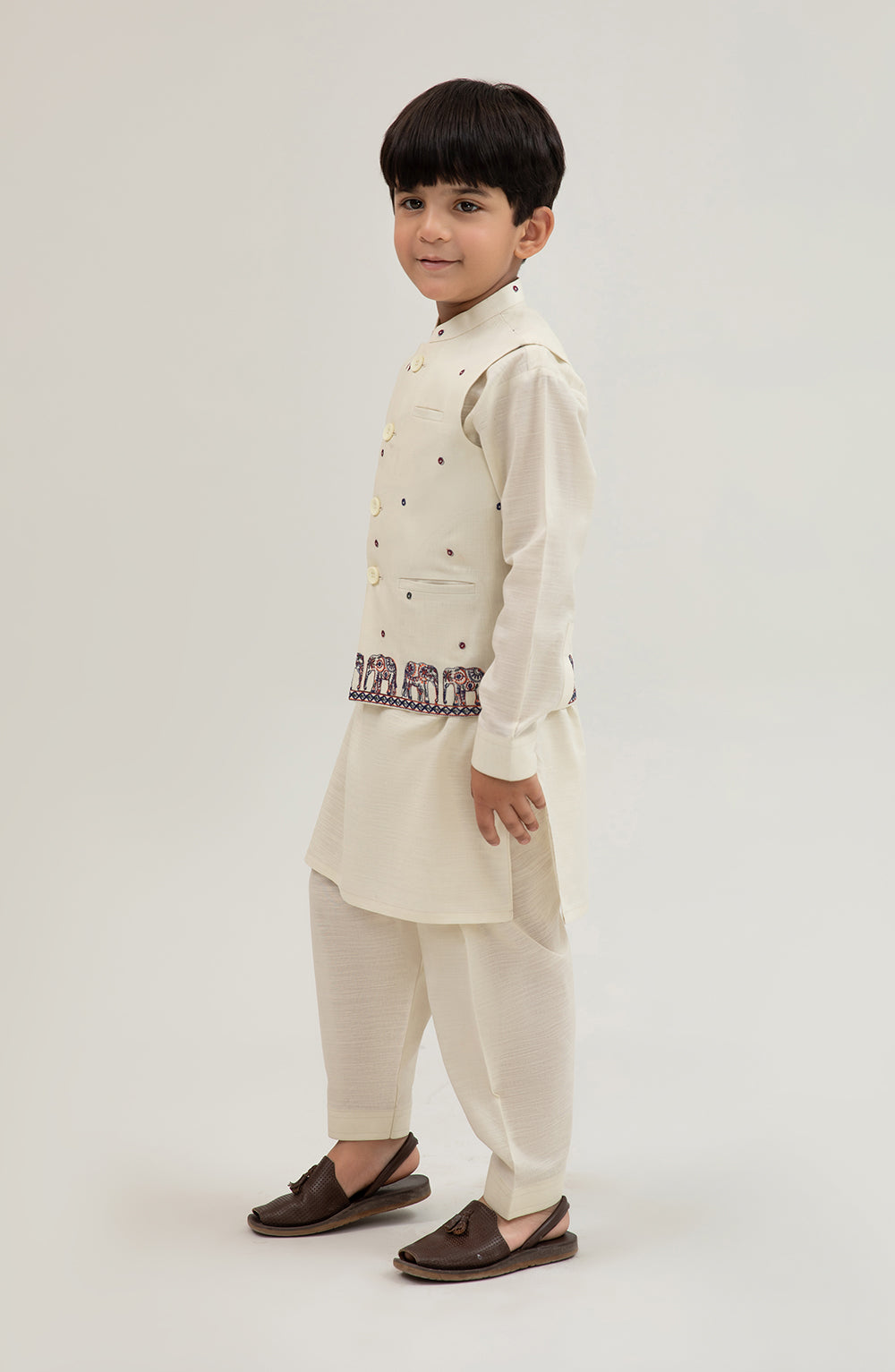 Boys Waistcoat 3 Piece Suit