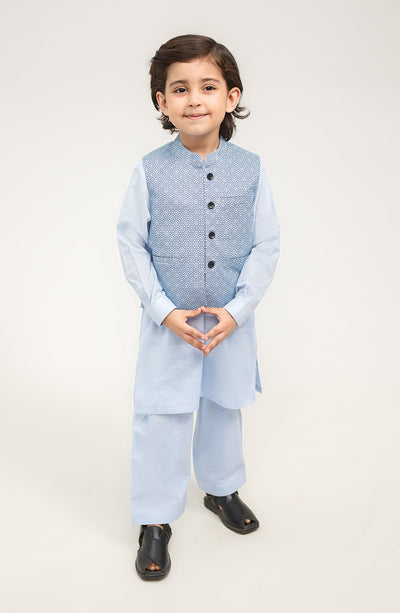 Boys Waistcoat 3 Piece Suit