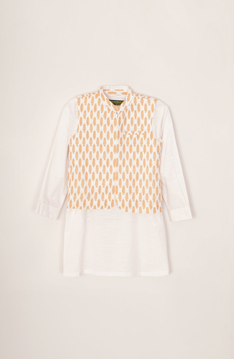 Boys Printed Waistcoat with 3piece Suit - SIS806225 - Shop Now at Leisure Club