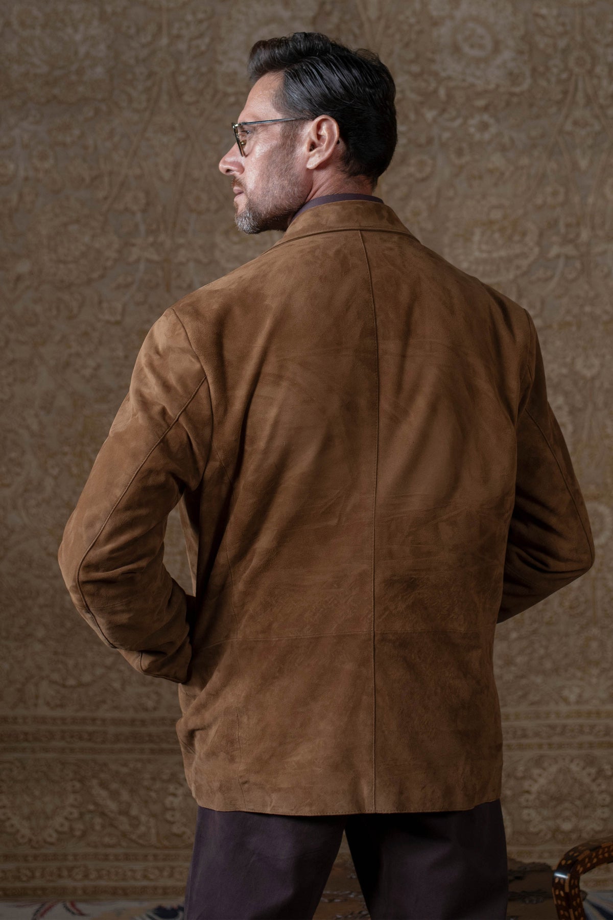 Icon Suede Suit Jacket - SLJ402426