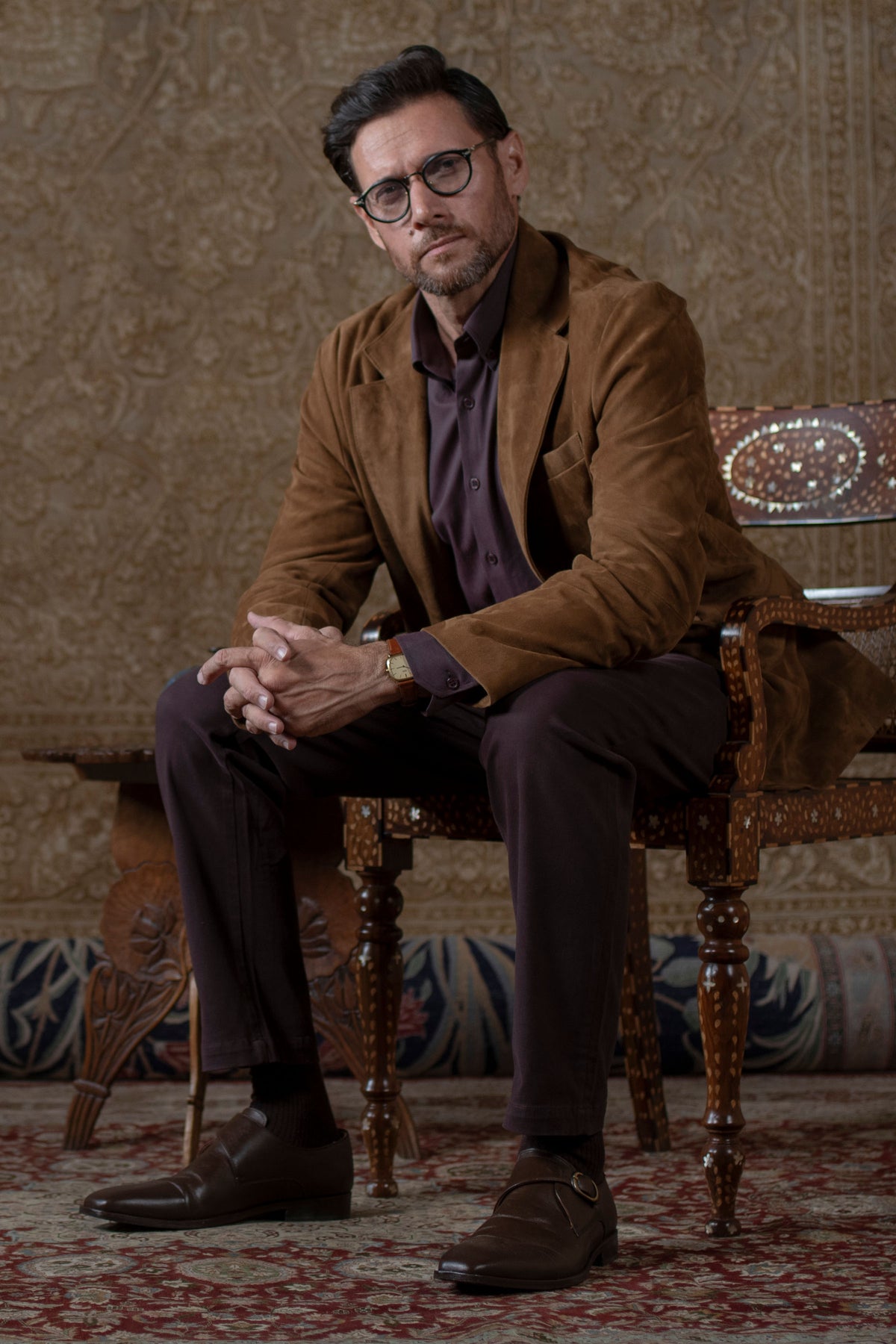 Icon Suede Suit Jacket - SLJ402426