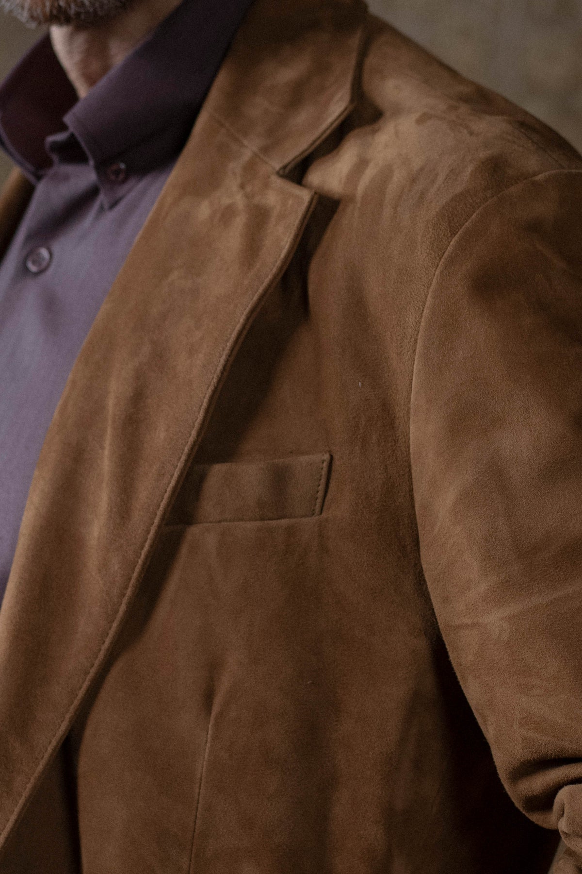 Icon Suede Suit Jacket - SLJ402426