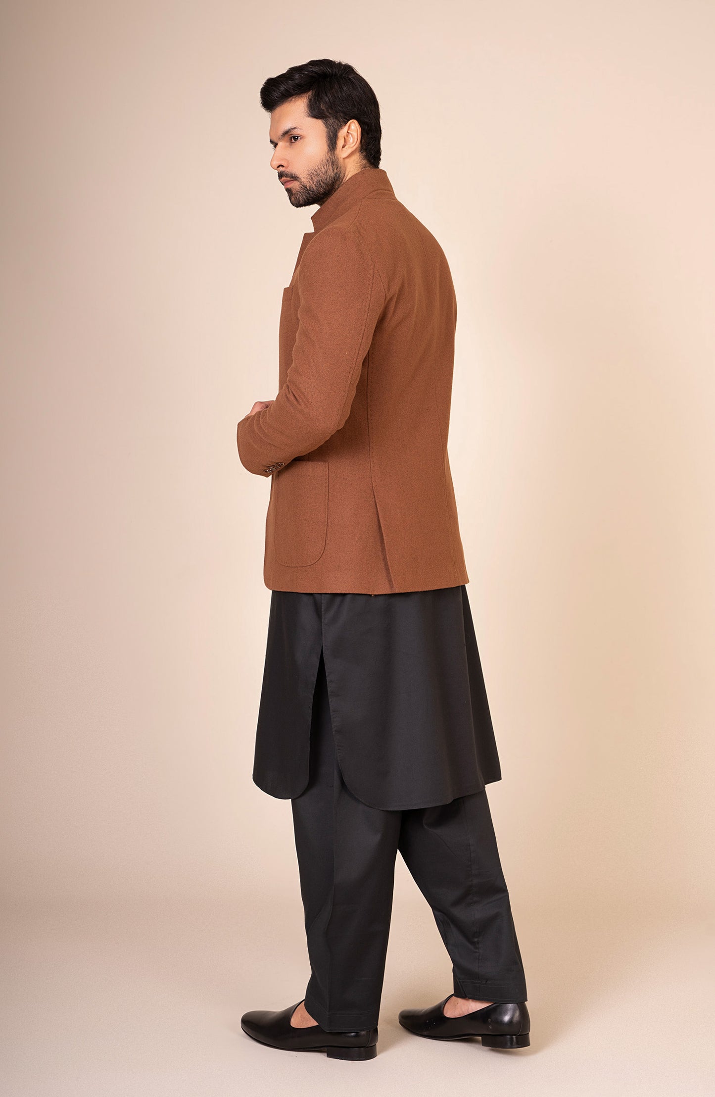 Basic Men Wool Coat - SMC704425