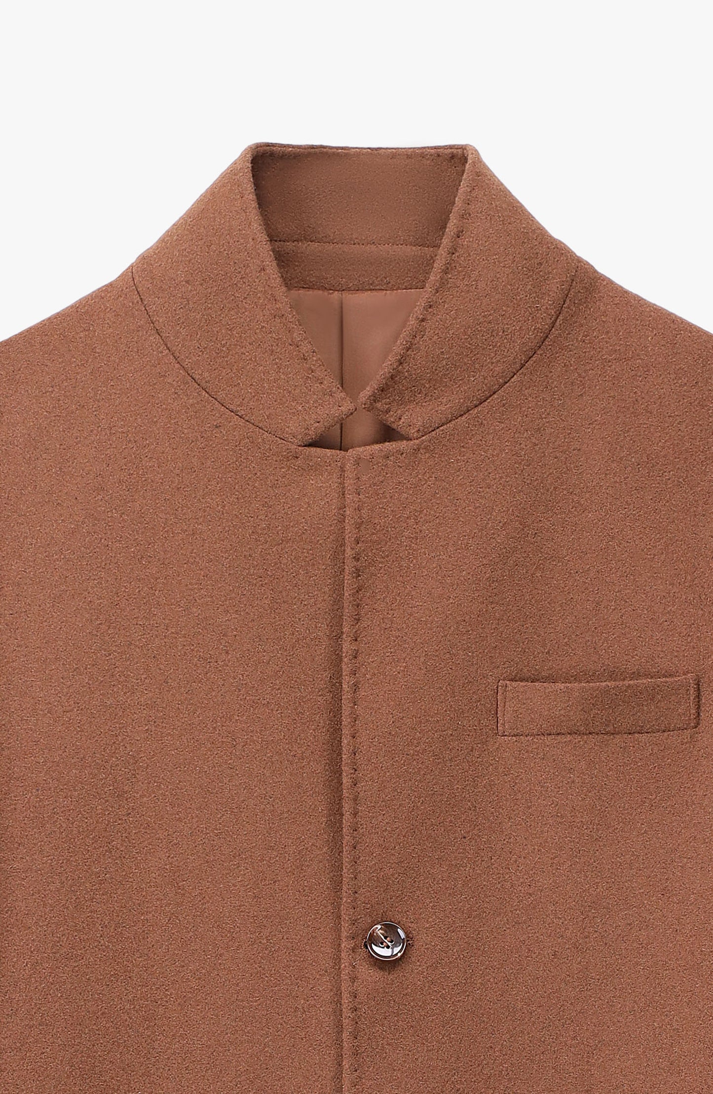 Basic Men Wool Coat - SMC704425