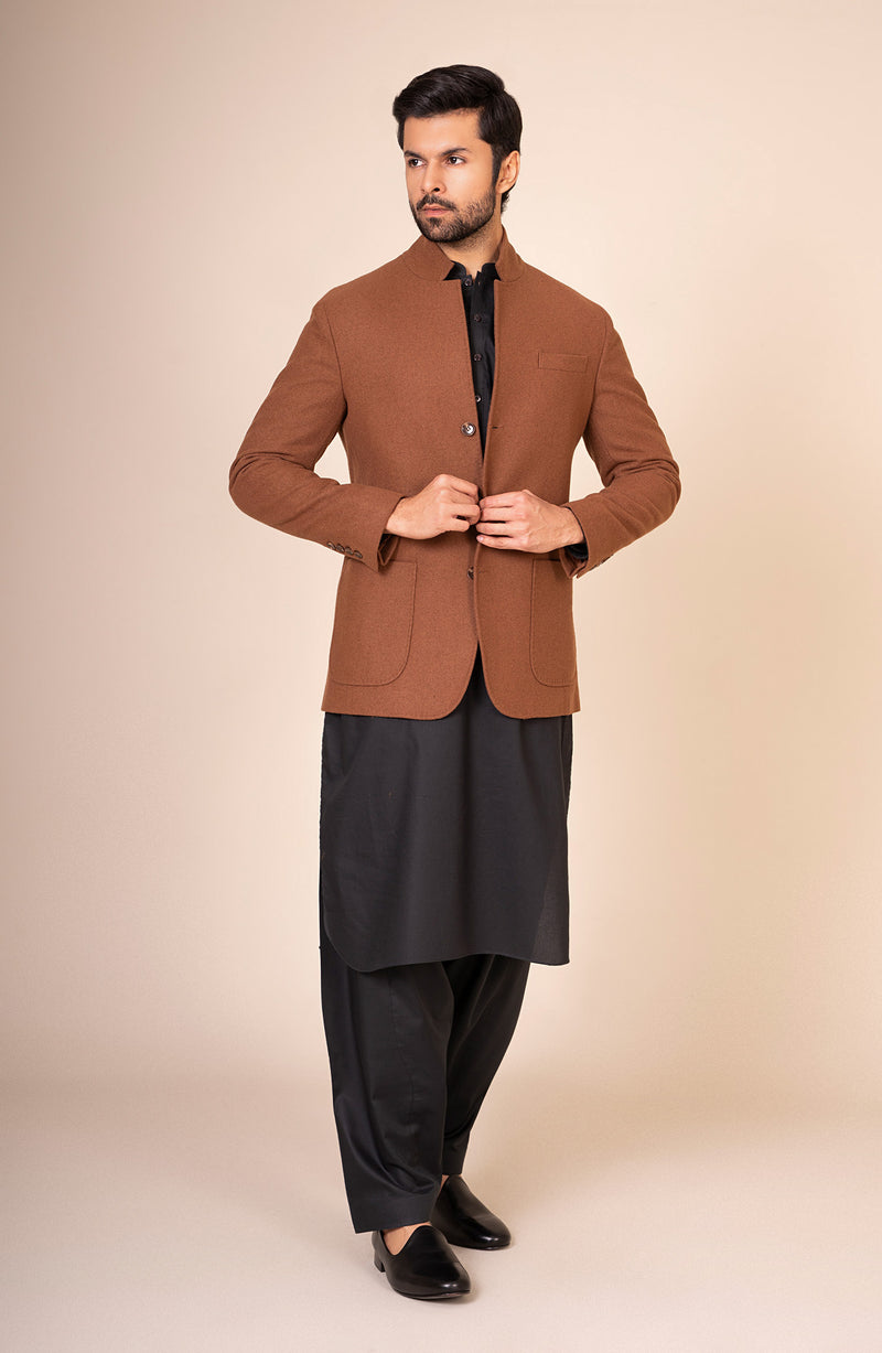 Basic Men Wool Coat - SMC704425 - Shop Now at Shahnameh