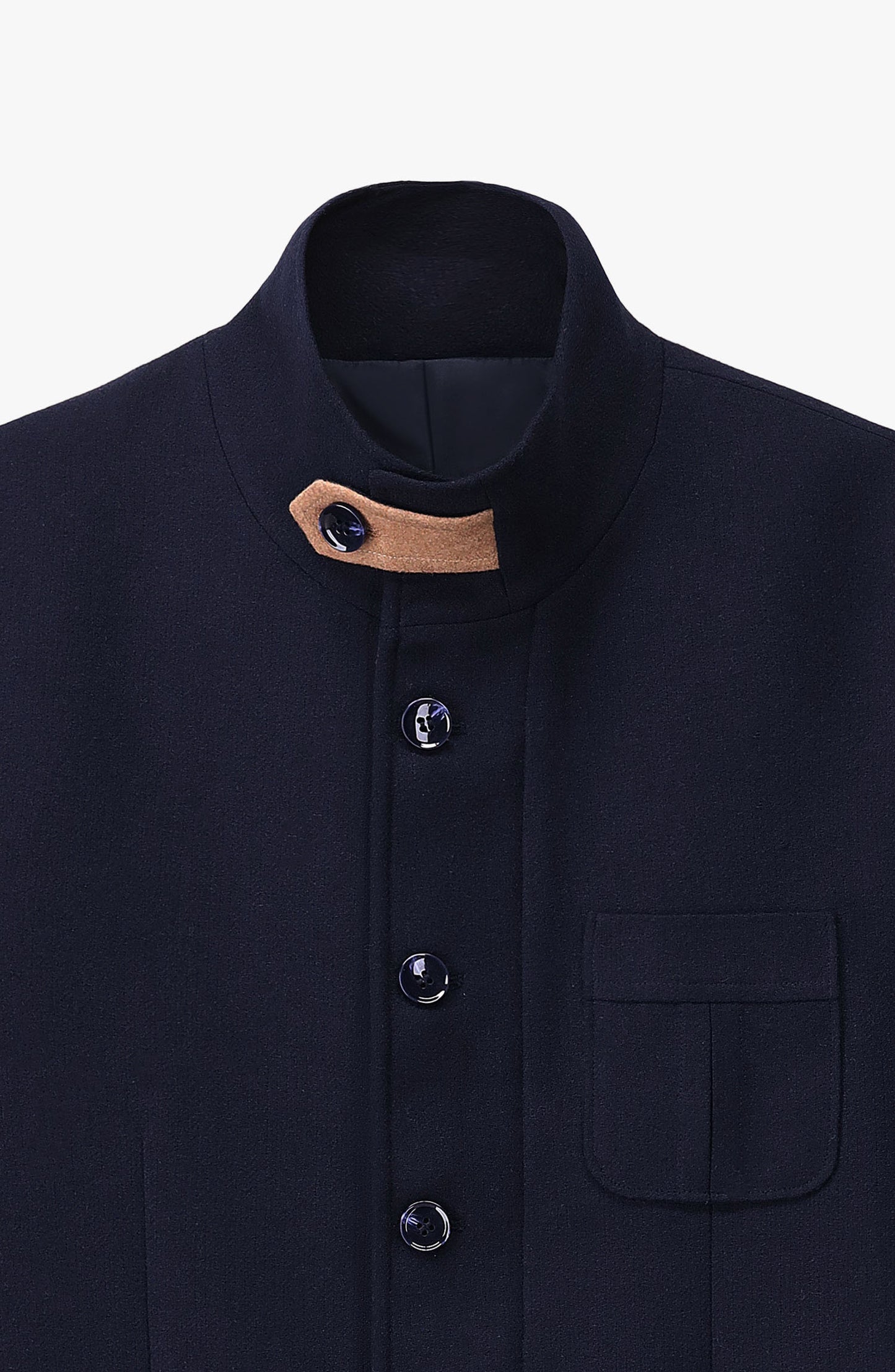 Basic Men Wool Coat - SMC707425