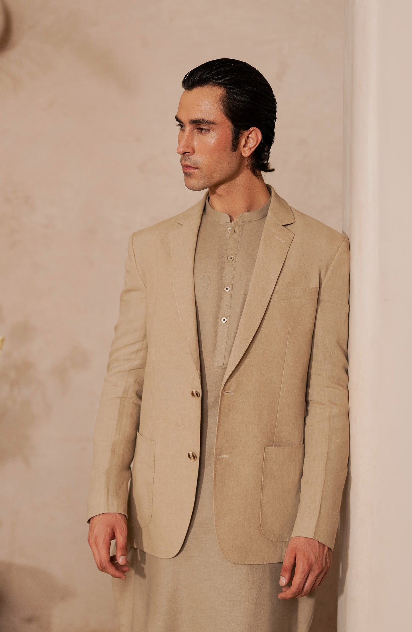 Men's Band Coat - SMC806C225