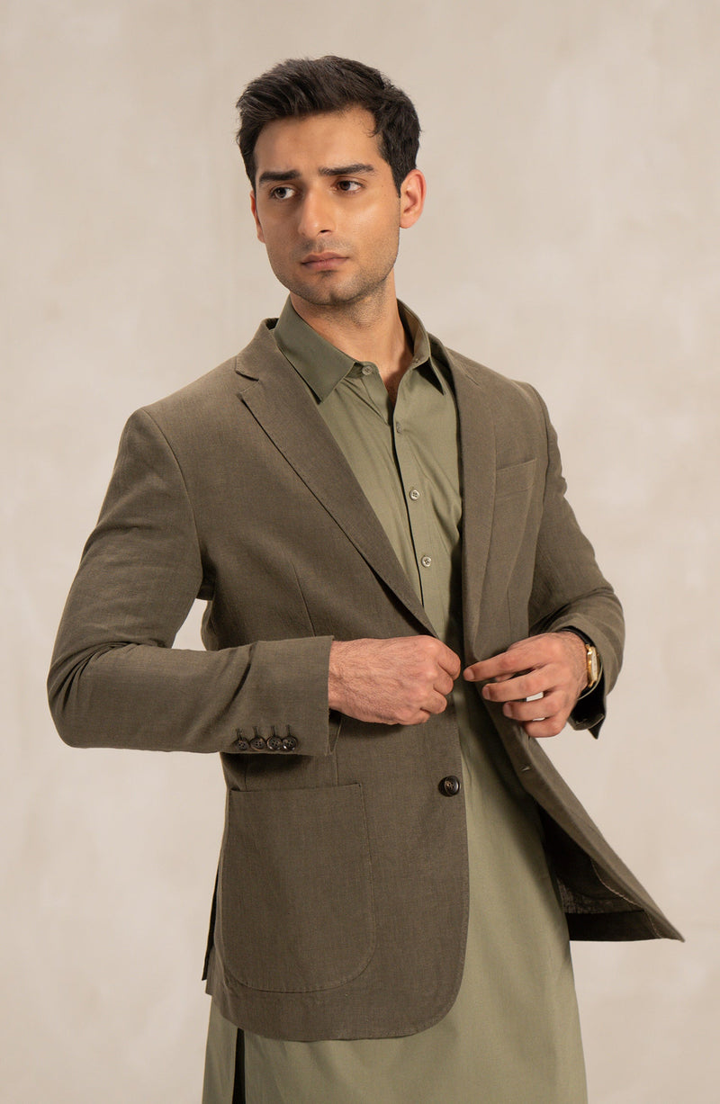 Men's Band Coat - Shop Now at Shahnameh