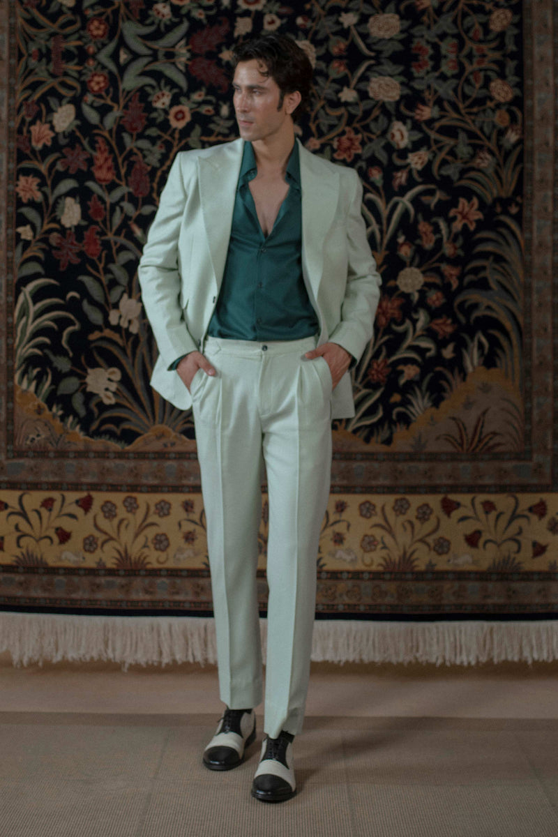 Micro Twill Cotton Blazer - SMC932126