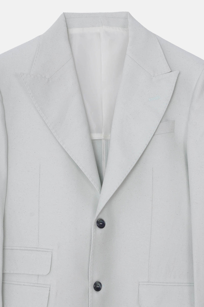 Micro Twill Cotton Blazer - SMC932126