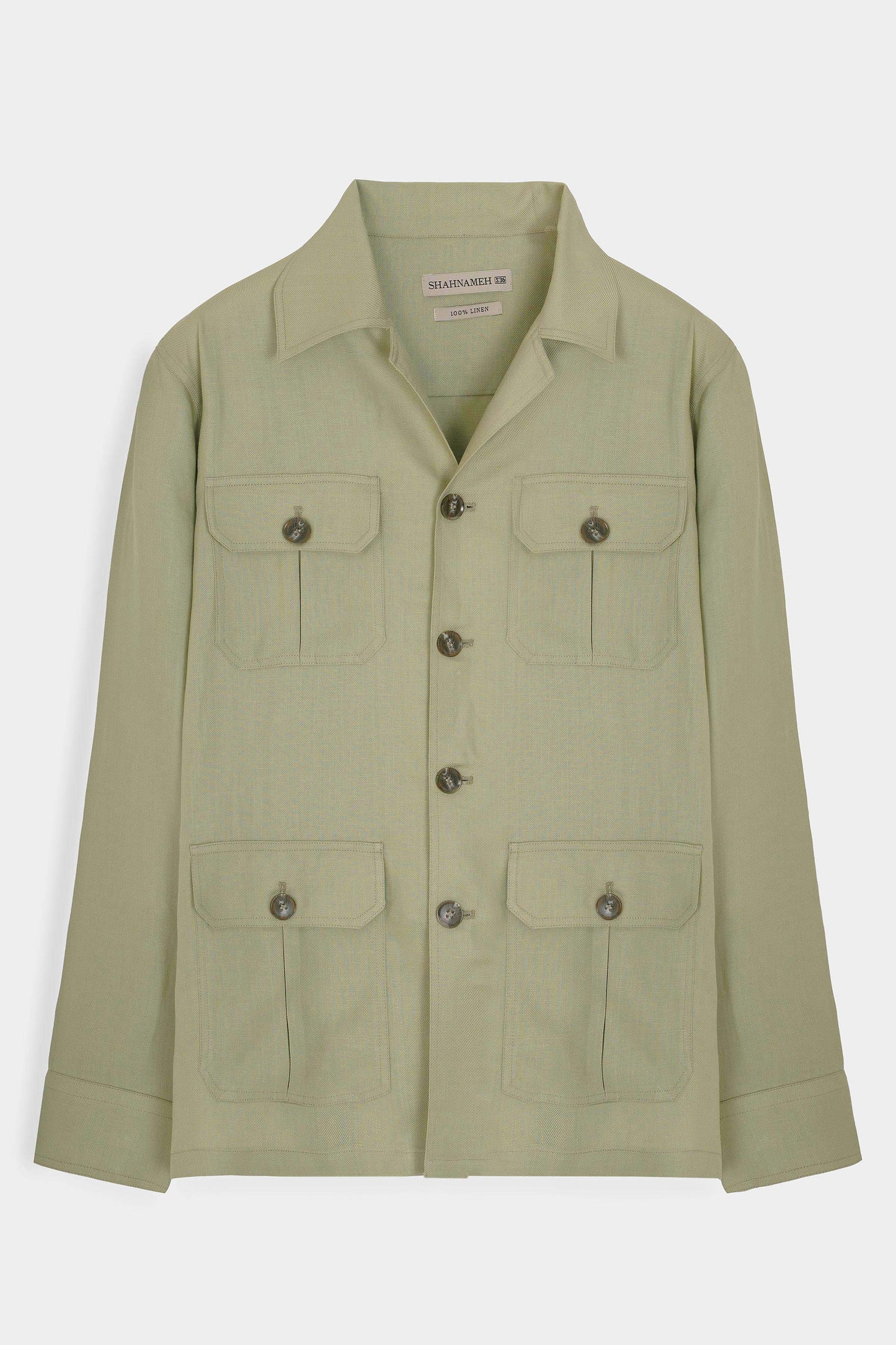 Linen Safari Shacket - SMC933126
