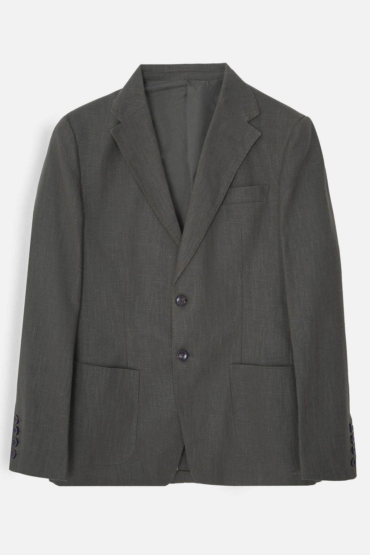 Cotton Linen Sports Blazer - SMC934126 MEN COAT WINTER-26