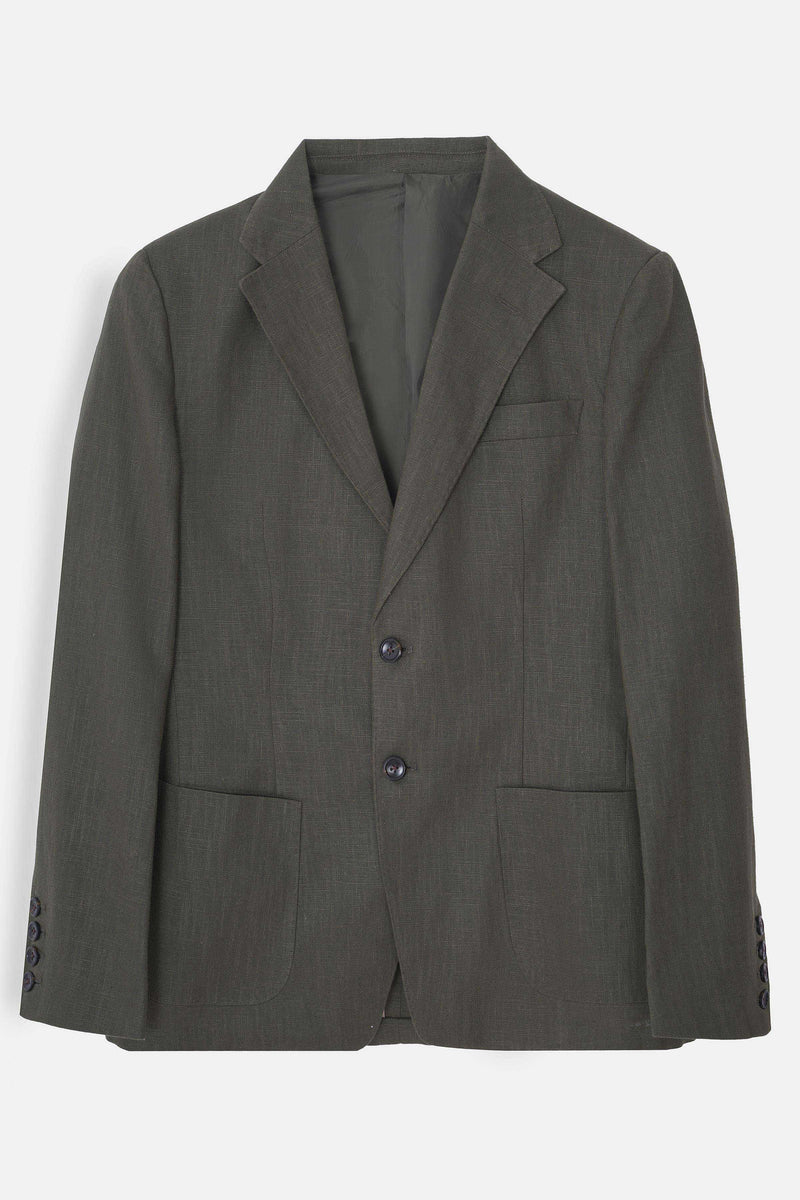 Cotton Linen Sports Blazer - SMC934126 MEN COAT WINTER-26
