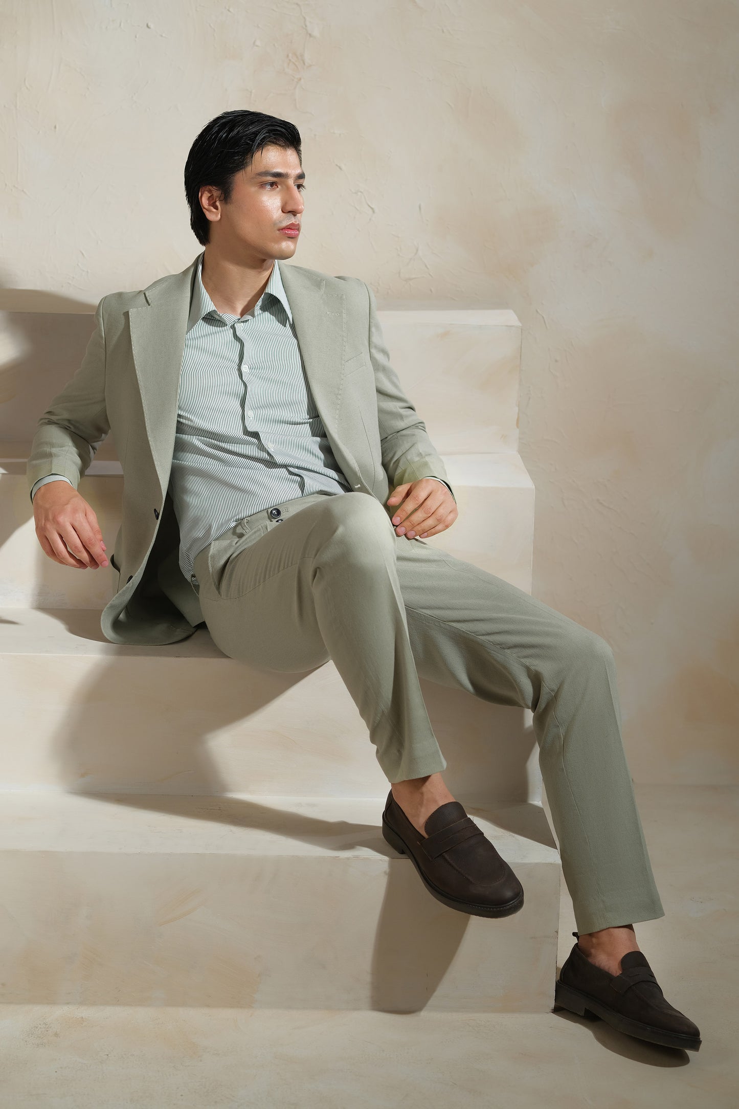 Notch Lapel Coat - SMJ904126