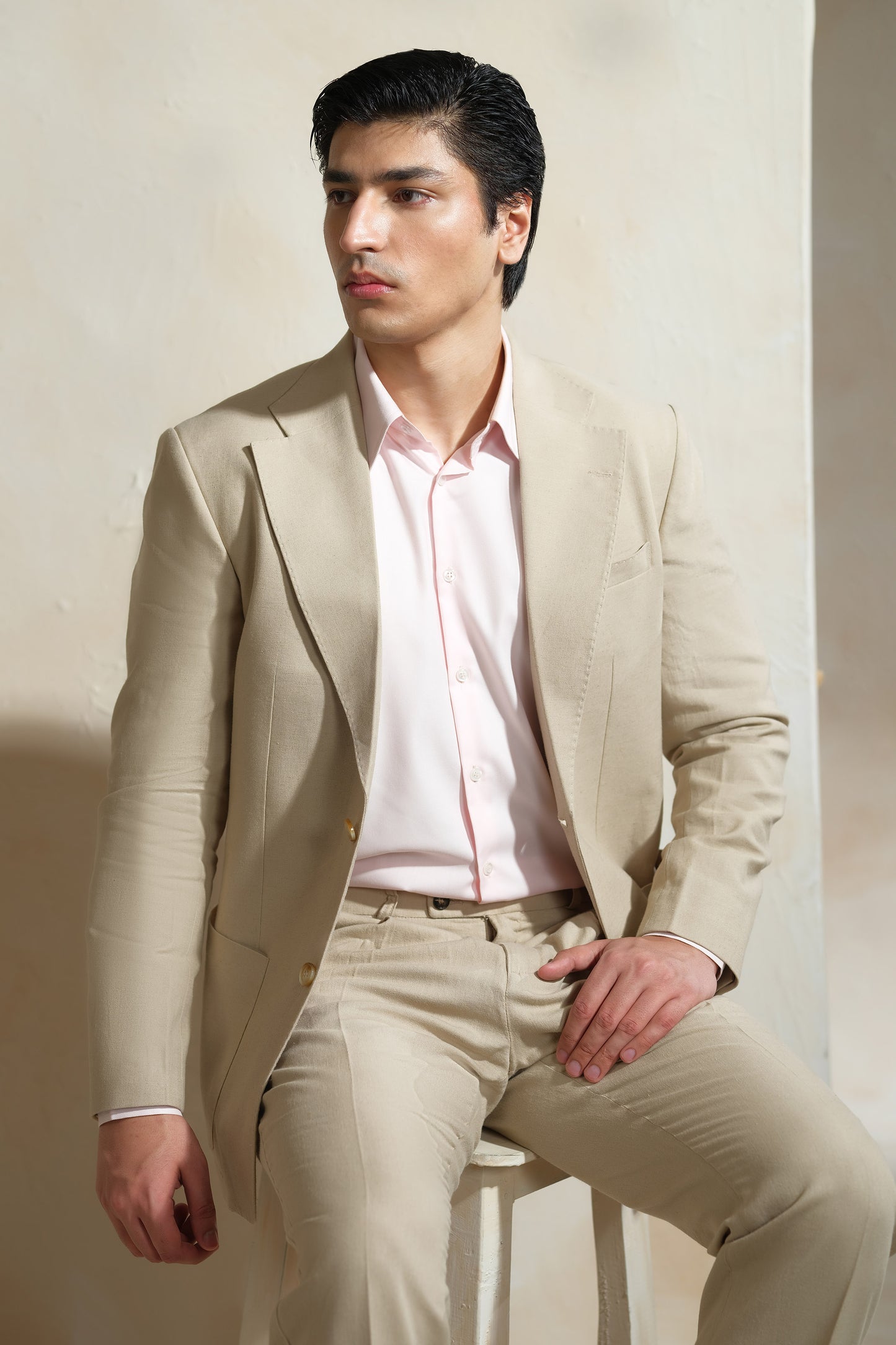 Notch Lapel Coat - SMJ908126