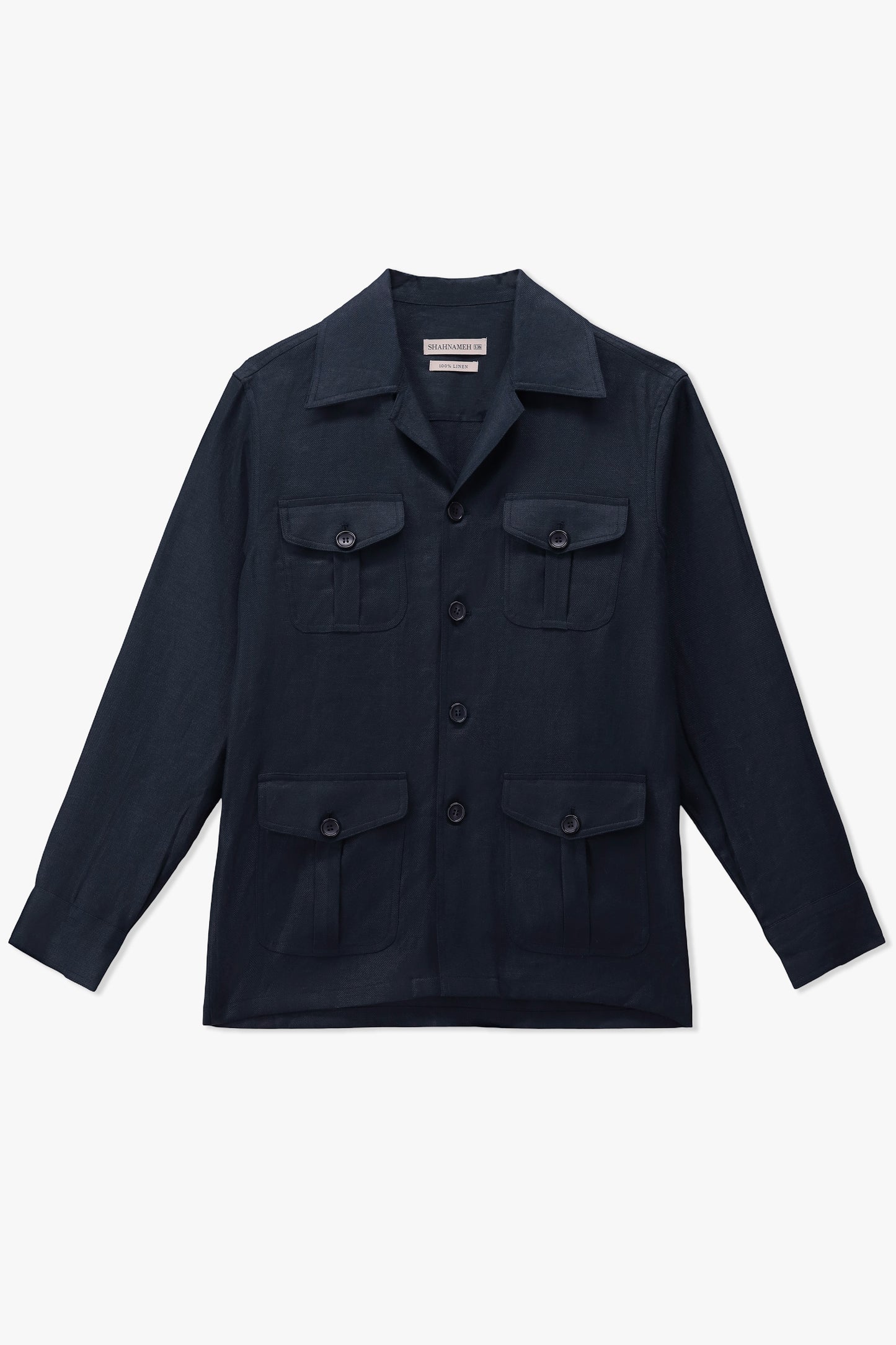 Linen Safari Shacket - SMJ914126