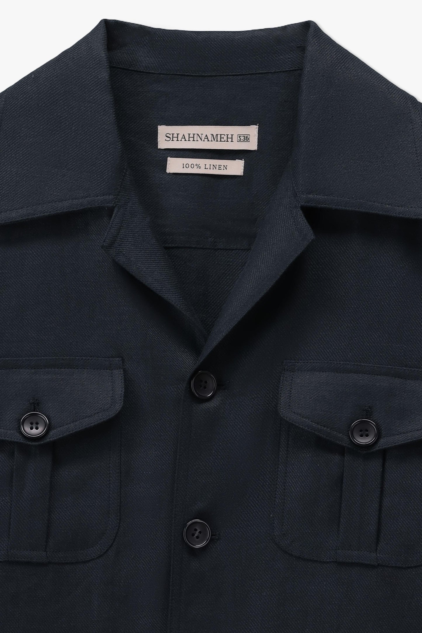 Linen Safari Shacket - SMJ914126