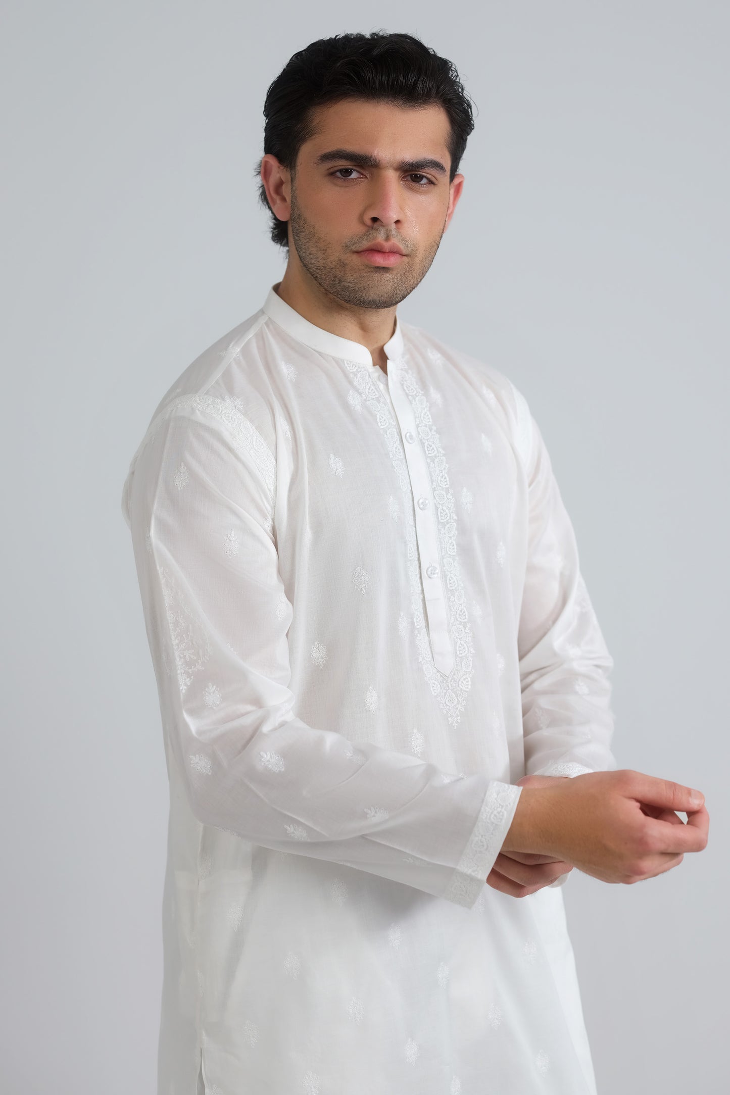Embroidered Kurta - SMK102126