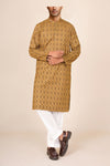 Men's Lawn Embroidered Kurta - SMK702125