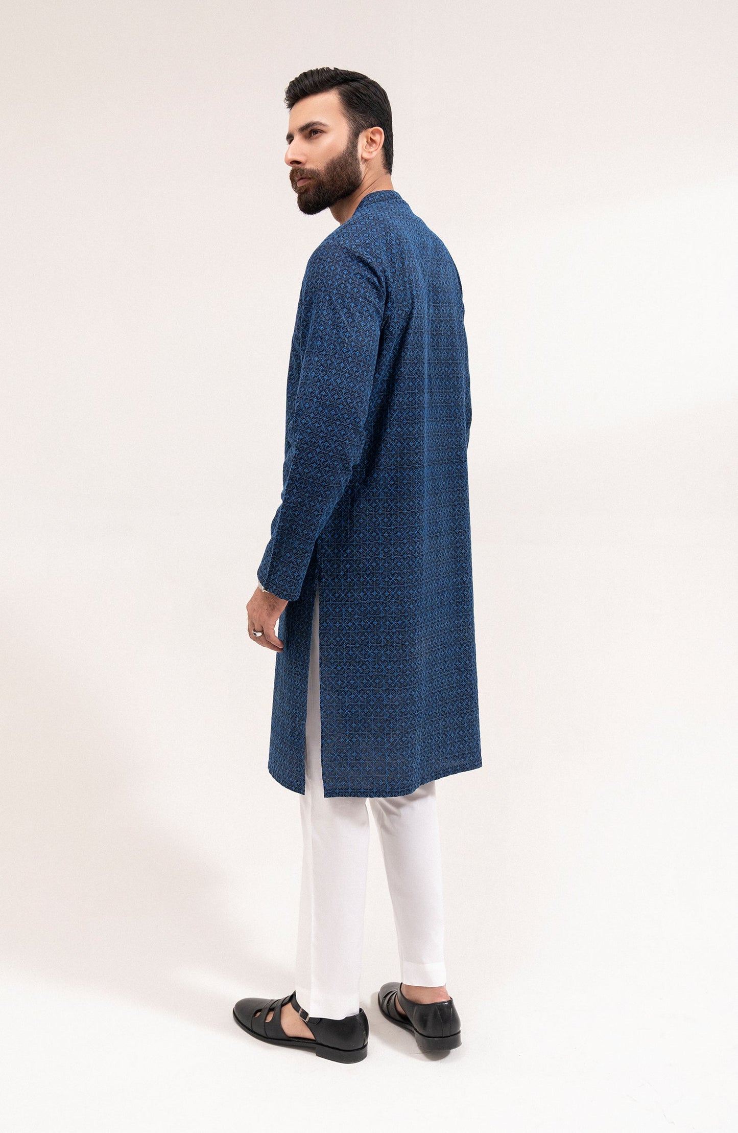Men's Lawn Embroidered Kurta
