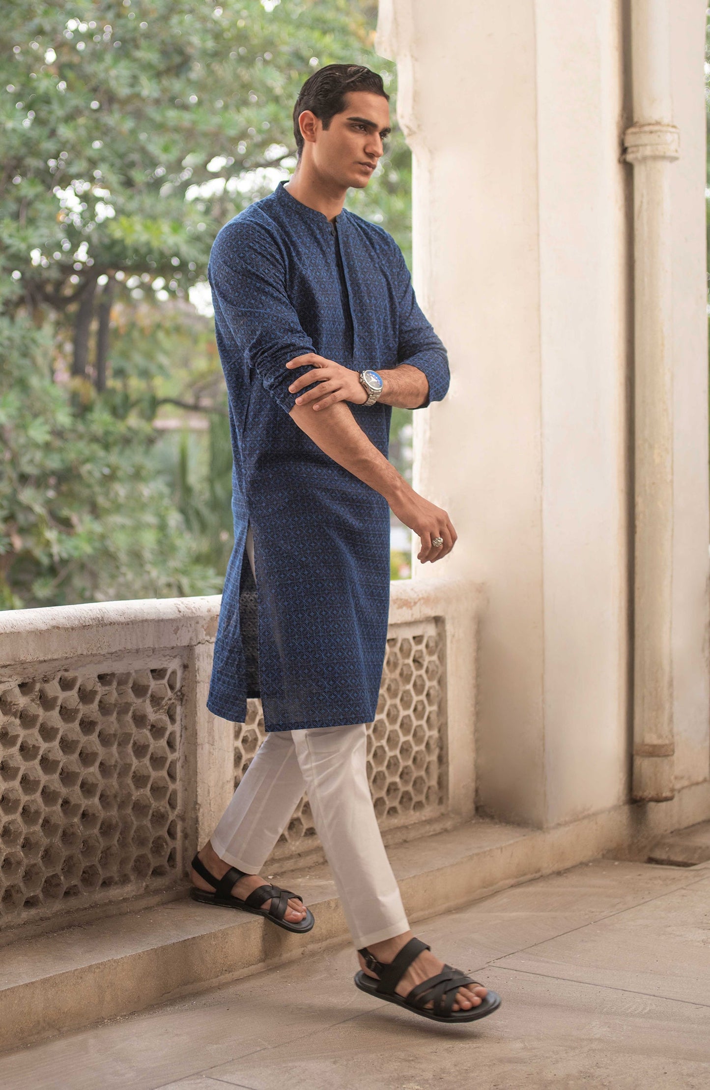 Men's Lawn Embroidered Kurta